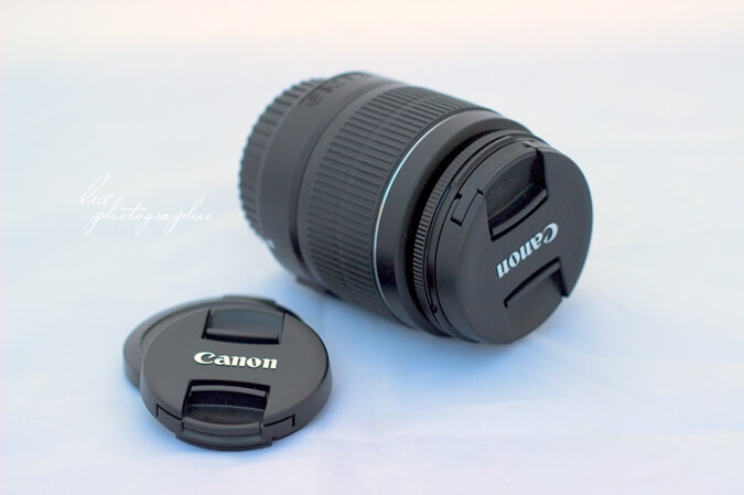 Canon Objektivdeckel und 18-50mm Kit-Objektiv