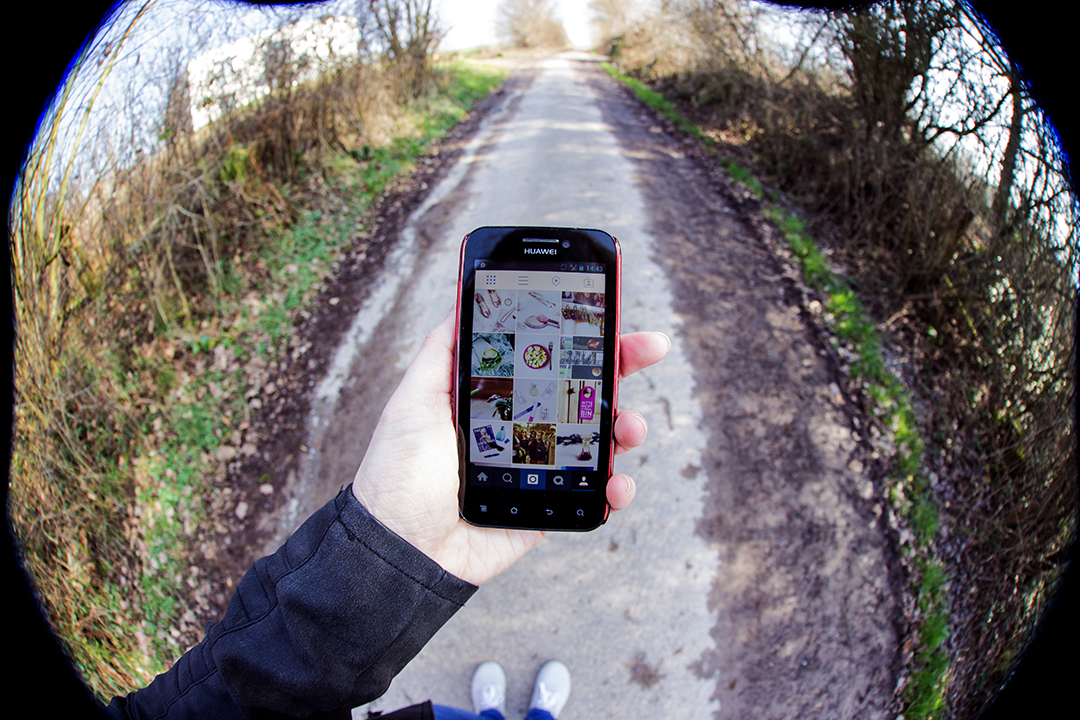 Fisheye Smartphone Instagram