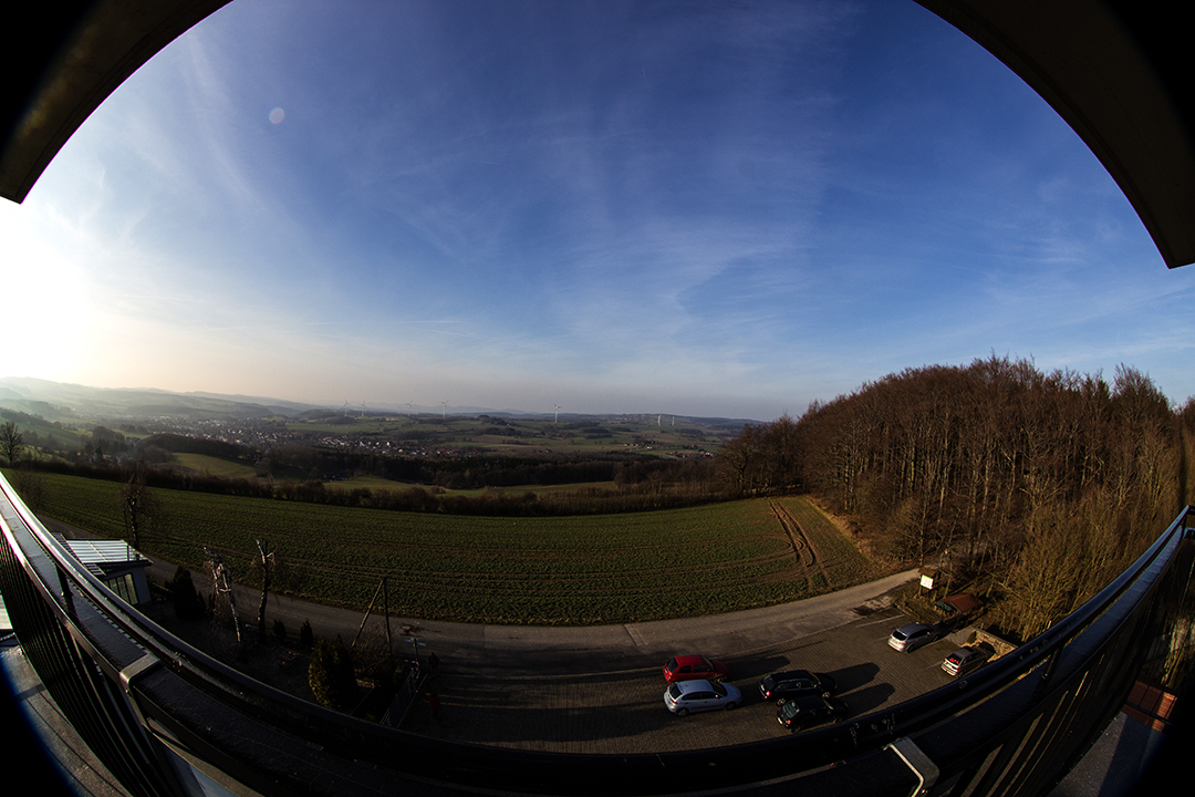 Fsheye Landschaft