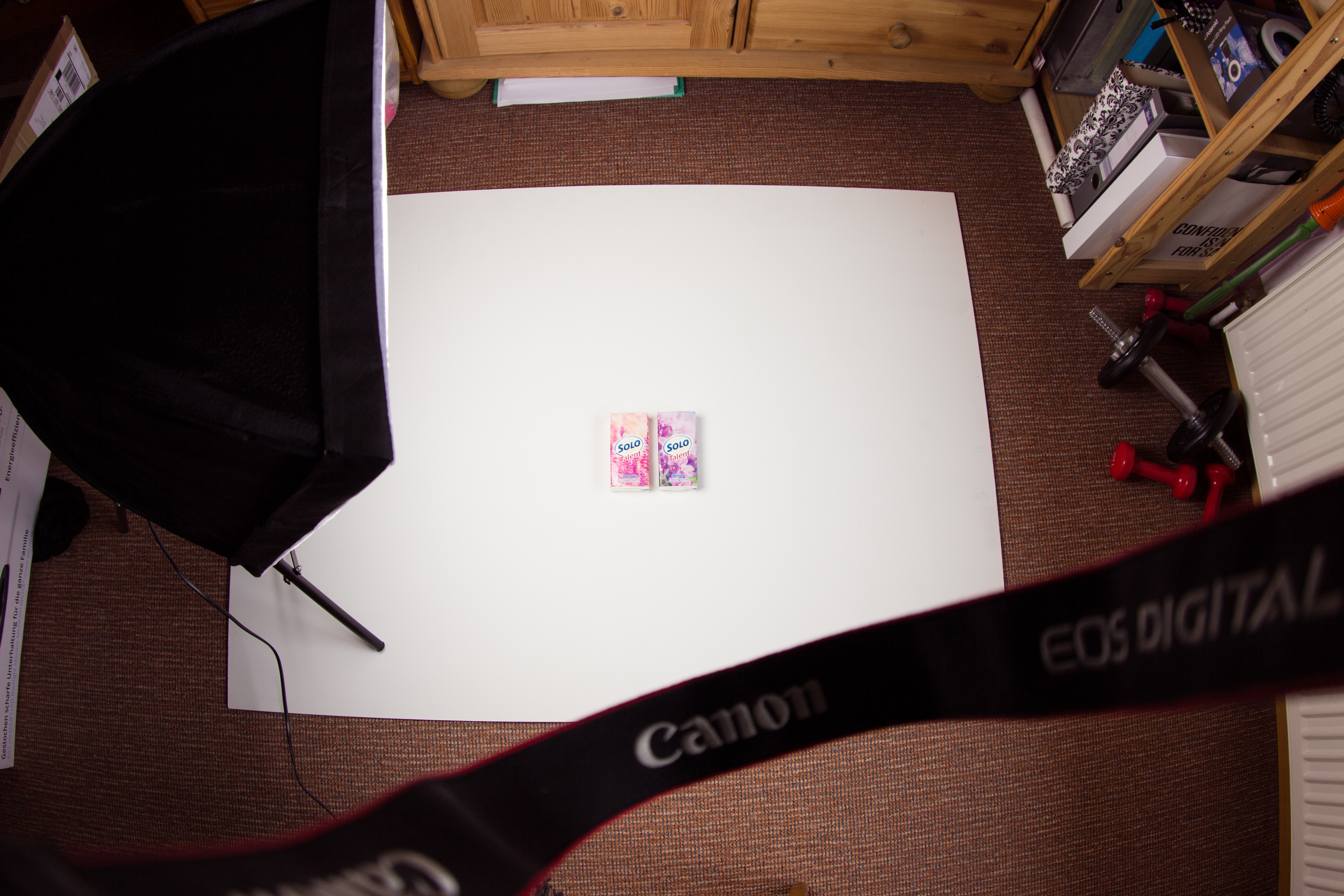 Making Off Flat Lay