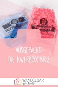 Das war in der #Kwerbox Nr.2