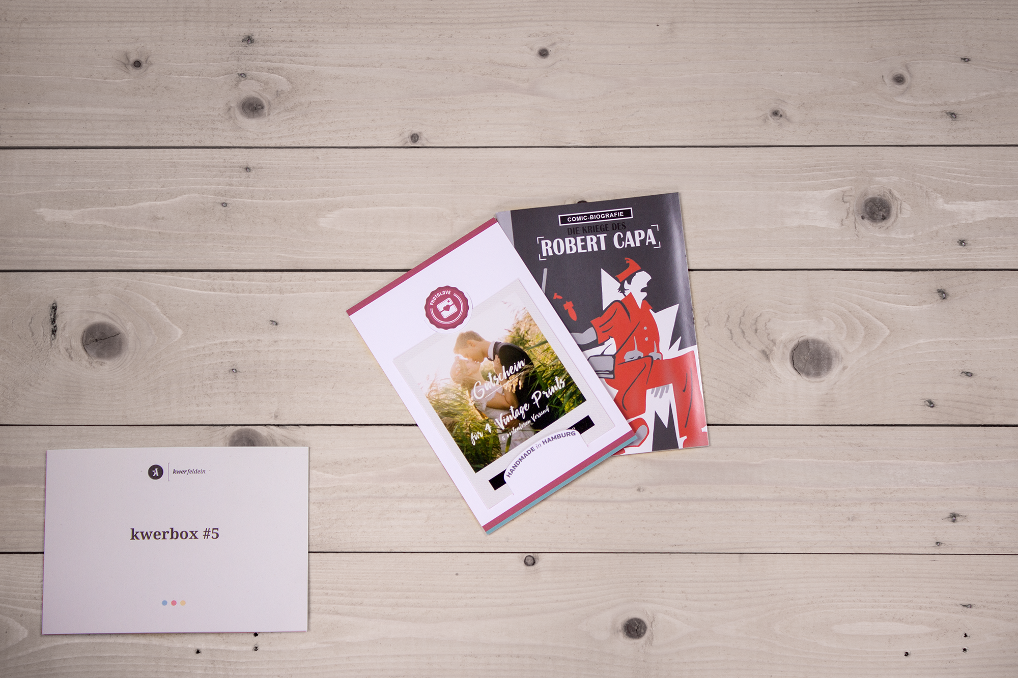 Kwerbox Nr.5 Unboxing Photo Love Prints Gutschein