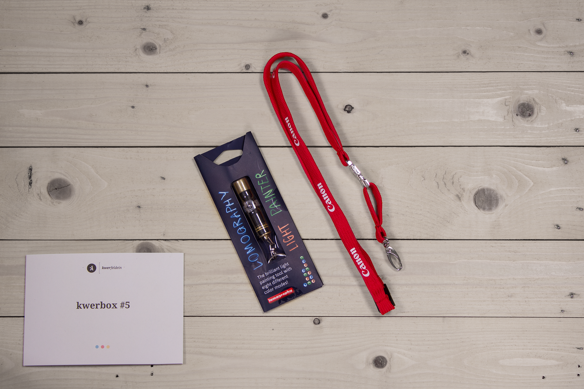 Kwerbox Nr.5 Unboxing Lightpainting