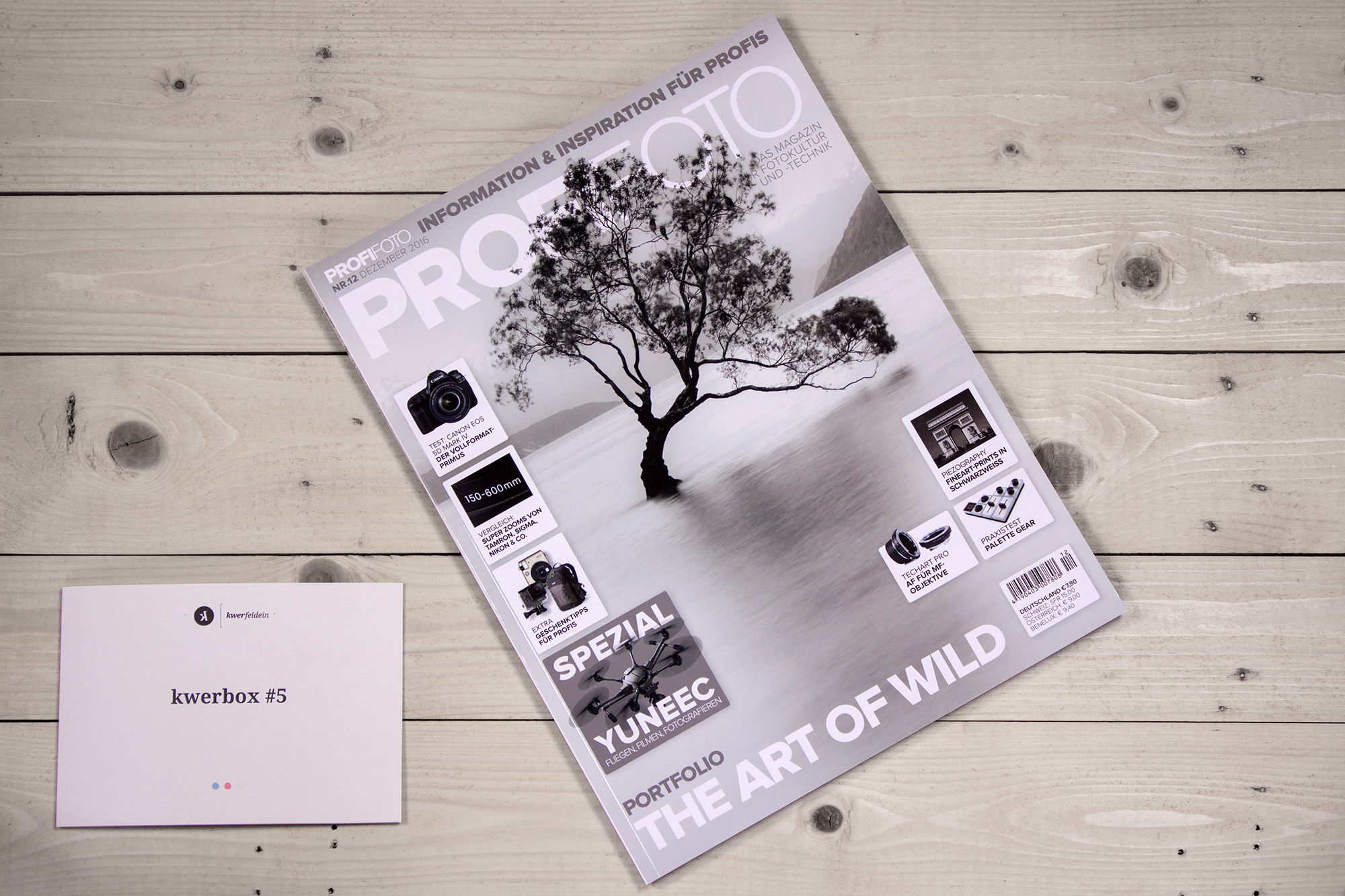 Kwerbox Nr.5 Unboxing Profifoto Magazin