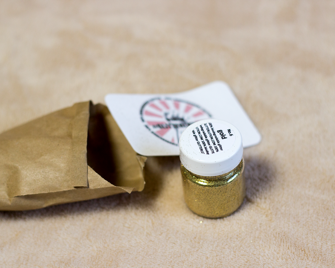 Make Up Glitzer Gold