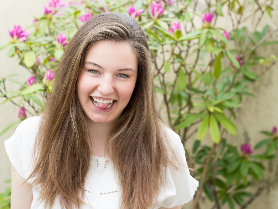 Portrait Frau Frühjahr