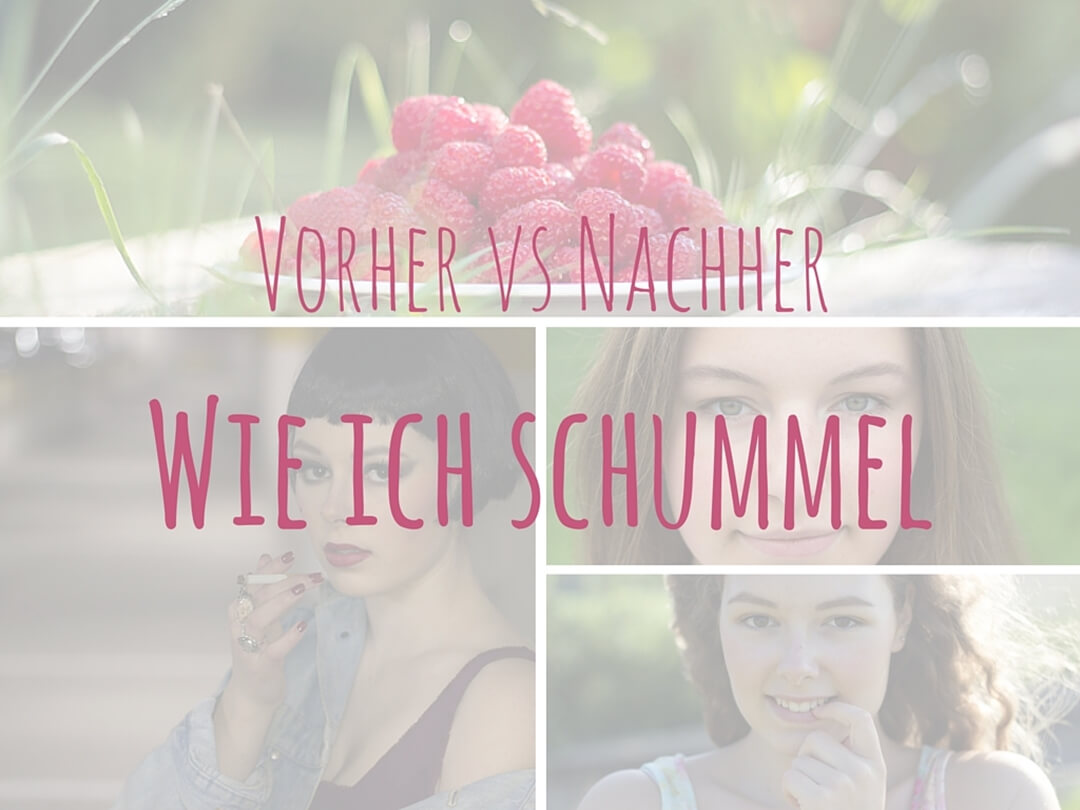 Vorher Nachher Bildbearbeitung