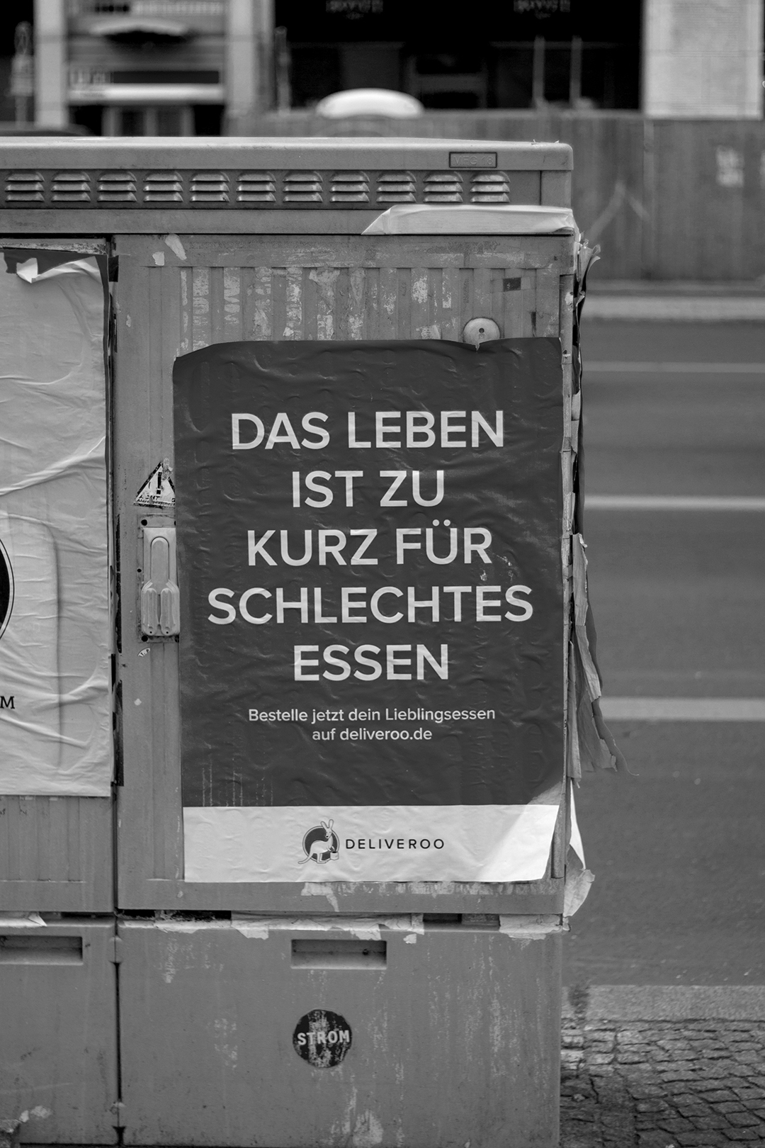 Plakat Berlin Schwarz-Weiß Plakat Berlin Schwarz-Weiß