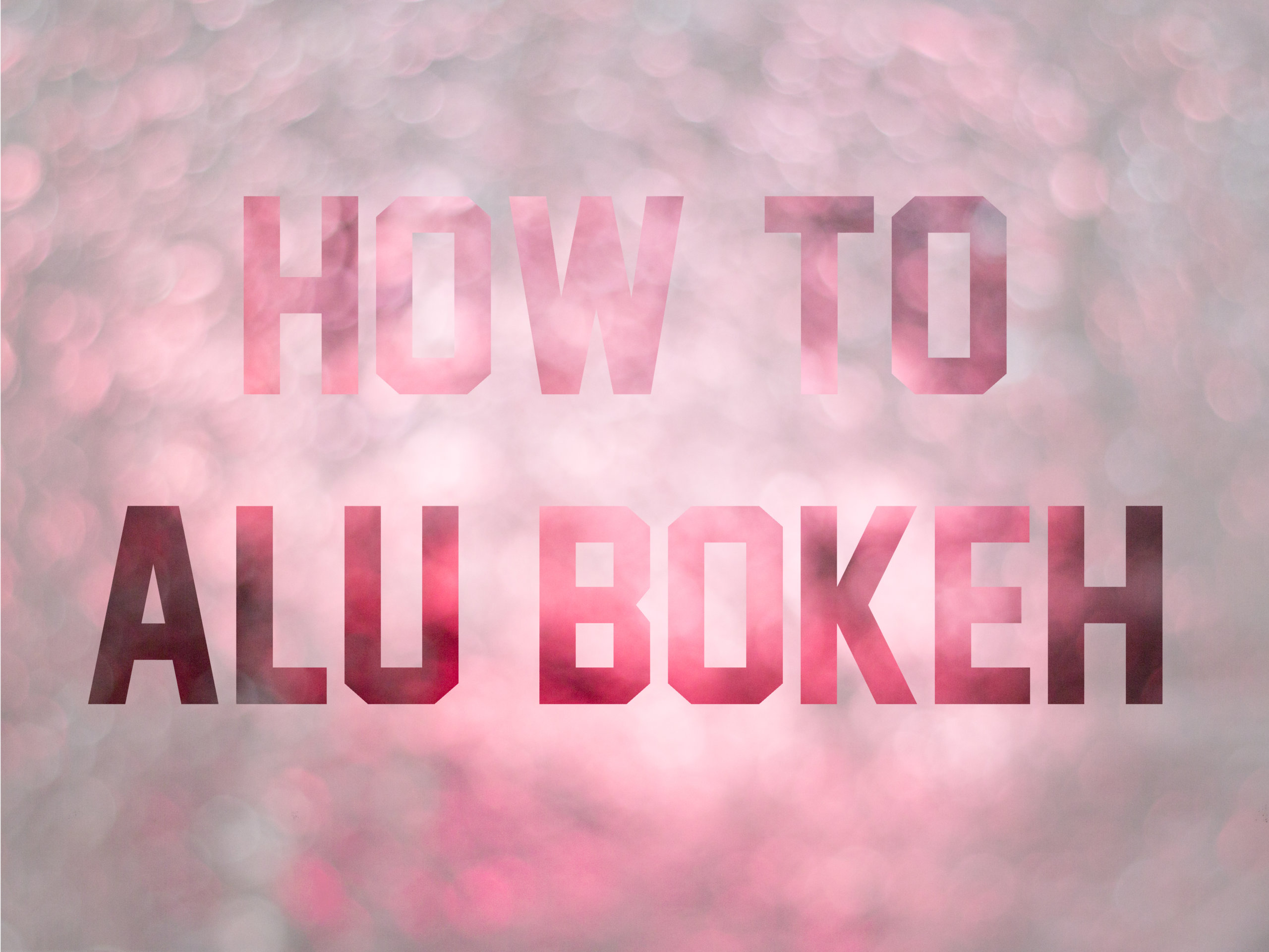Alu-Folien-Bokeh Thumbnail