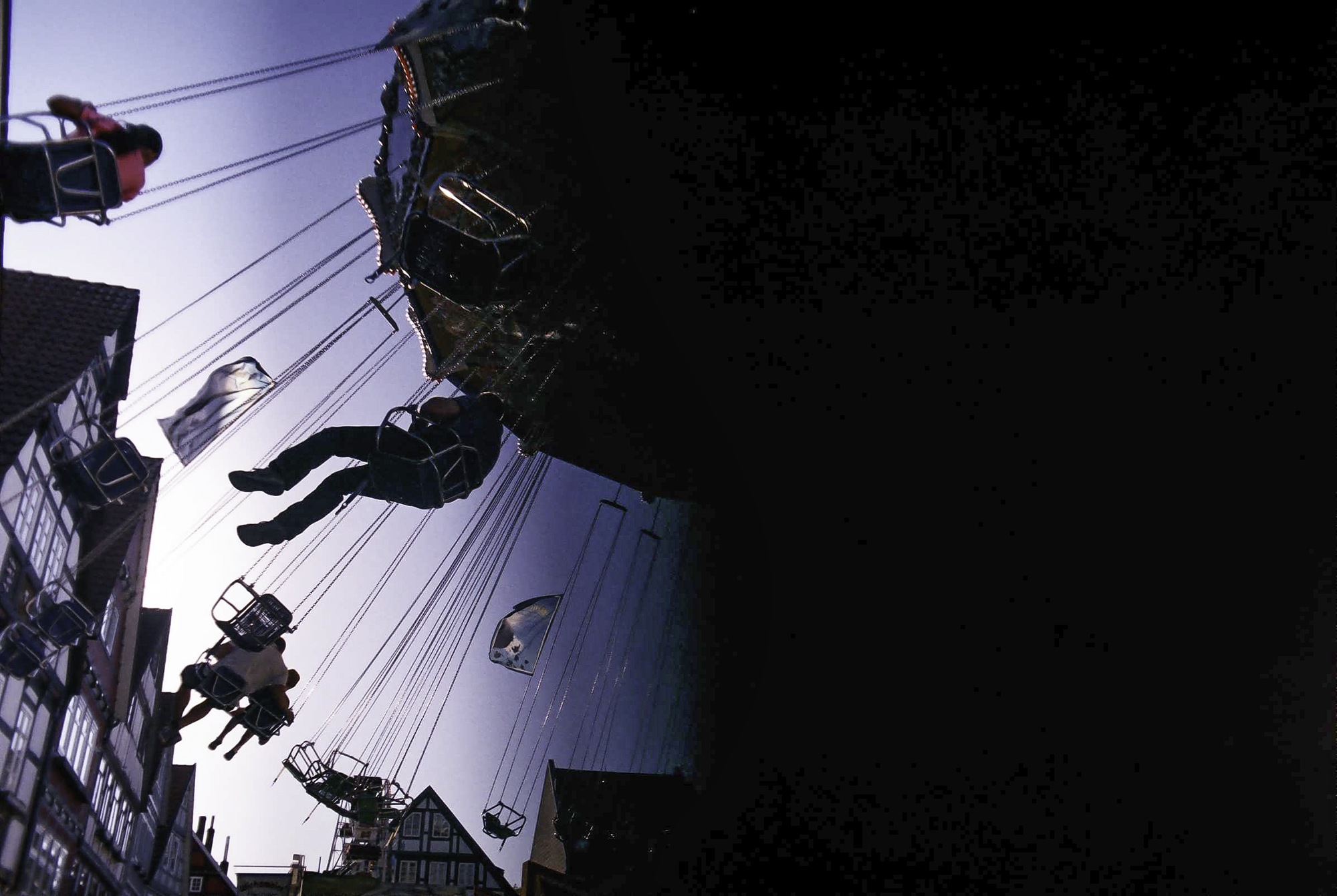 analoge Fotografie Kettenkarussel