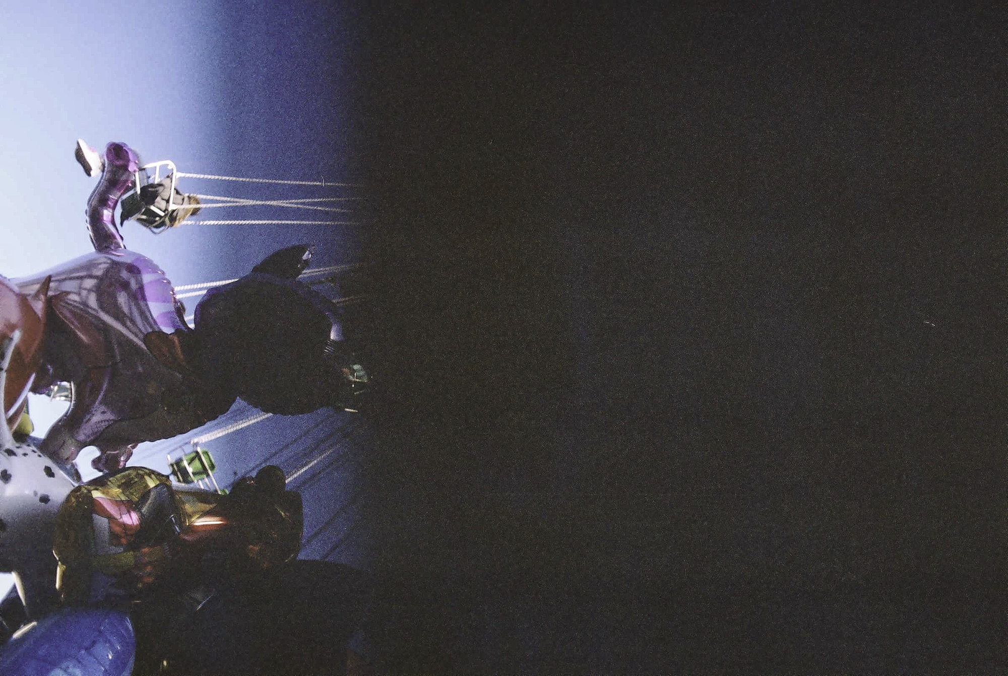 analoge Fotografie Luftballons