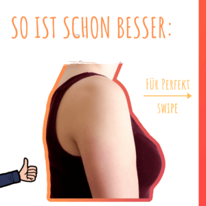 Fotogen werden: Richtige Haltung Schritt 1