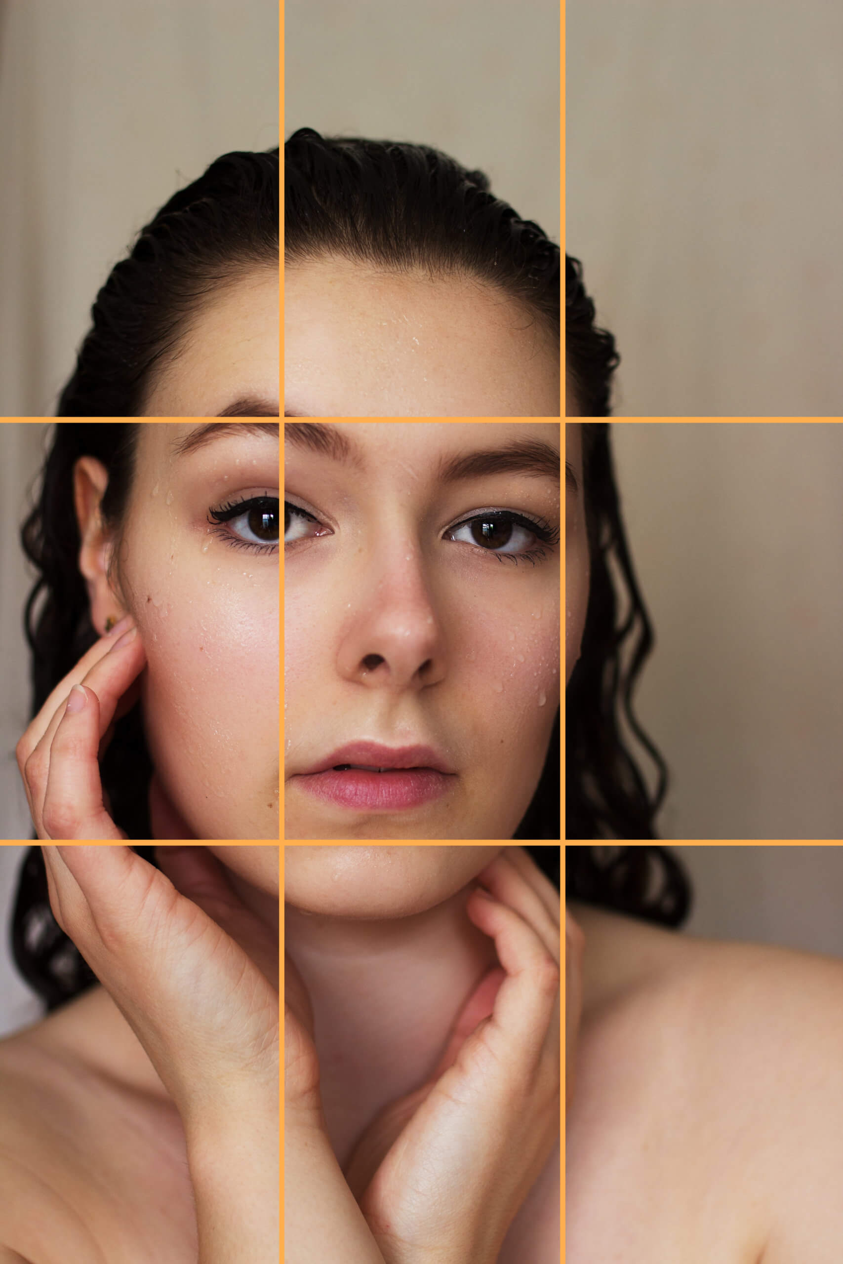 Fotogen mit Raster
