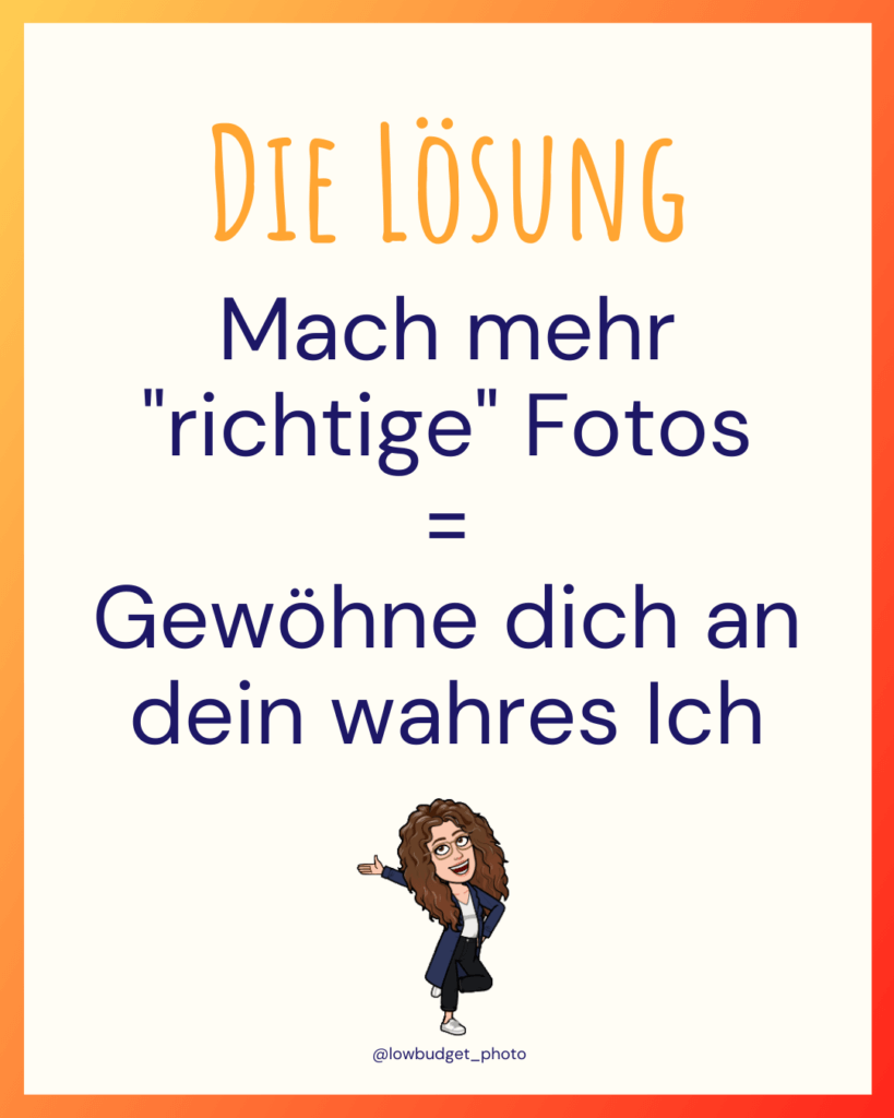 Auf Fotos gut aussehen: Mehr Fotos machen