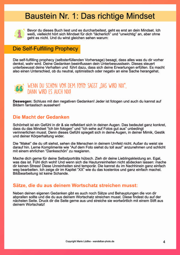 Einblick Fantastische Selbstporträts eBook